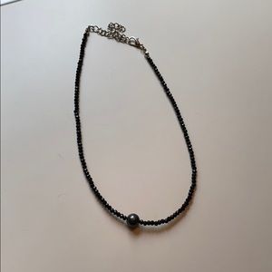 Black Beaded Chocker